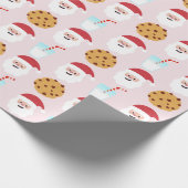 Sintermelk en koekjespapier cadeaupapier (Hoek)