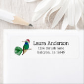 Sinternavelkolibrie Etiket (Insitu)