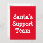 Sinterondersteuningsteam Briefkaart (Voorkant / Achterkant)
