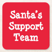 Sinterondersteuningsteam Kartonnen Onderzetters (Voorkant)