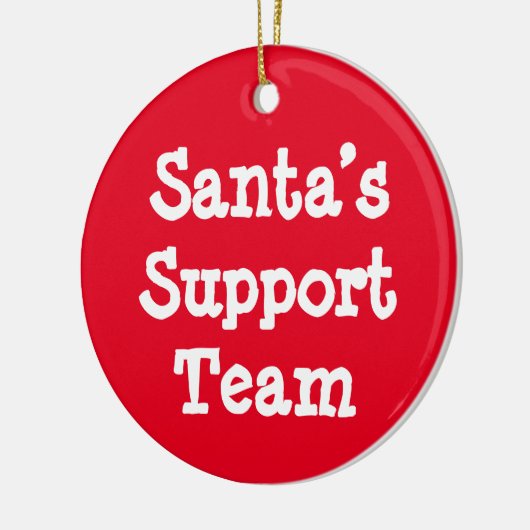 Sinterondersteuningsteam Keramisch Ornament (Links)