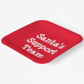 Sinterondersteuningsteam Papieren Bordje (Gebogen)