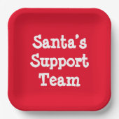 Sinterondersteuningsteam Papieren Bordje (Voorkant)