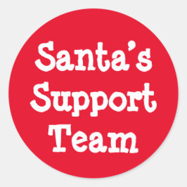 Sinterondersteuningsteam Ronde Sticker