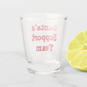 Sinterondersteuningsteam Shot Glas (Achterkant)