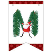 Sinterpalen voor de kerstkerstkerstkerstkerstkerst vlaggetjes (Eerste vlag)