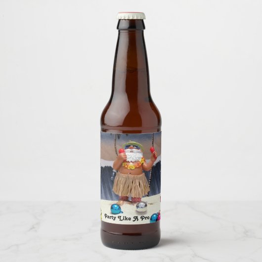 Sinterpartijen zoals een Pro Beer-/Wijnlabel Bier Etiket (Voorkant)
