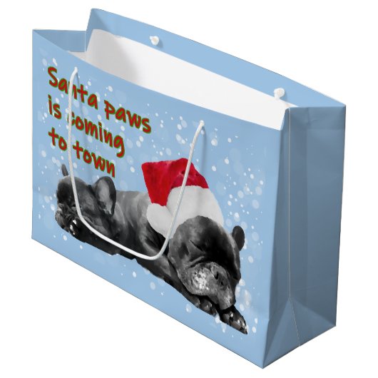 Sinterpeuterspits Groot Cadeauzakje (Voorkant Gekanteld)