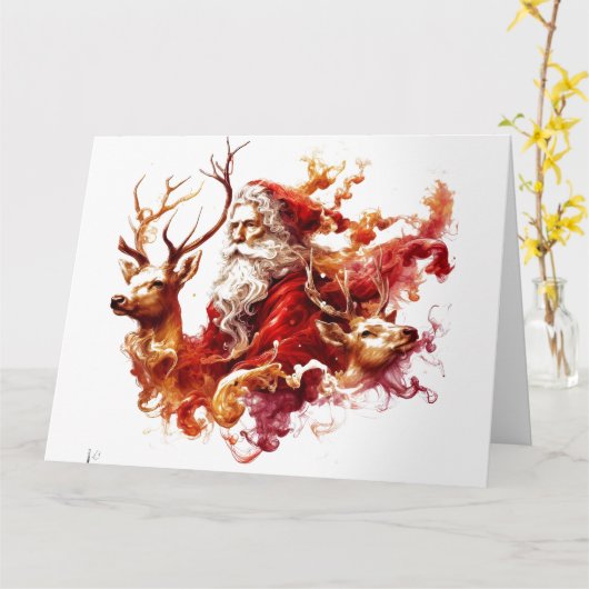 Sinterrendier Kaart (Gele Bloem)