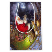 Sinterrendier Medium Cadeauzakje (Voorkant)