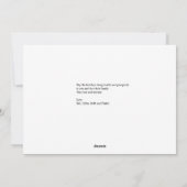 Sinterrendierfamilie met vrolijk kerstfeest feestdagenkaart (Achterkant)