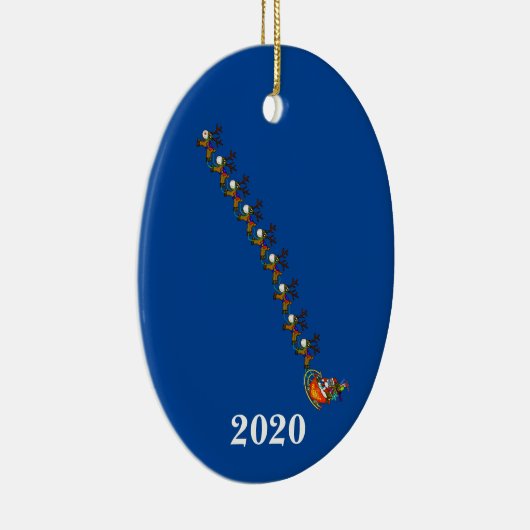 Sinterrenrendier met Ornament van maskers (Rechts)