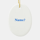 Sinterrenrendier met Ornament van maskers (Achterkant)