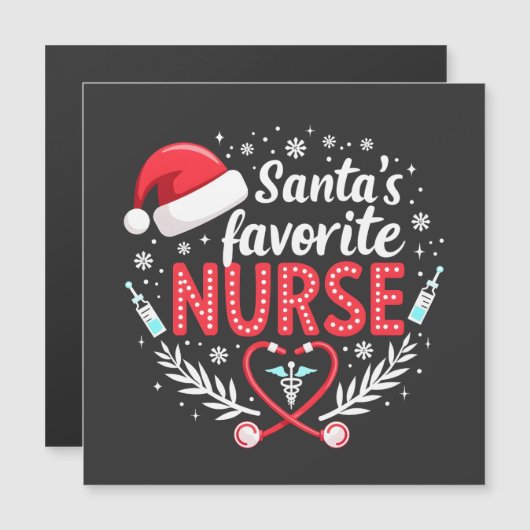 Sinters favoriete kerstverpleegster (Voorkant / Achterkant)