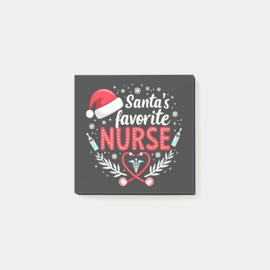 Sinters favoriete kerstverpleegster post-it® notes (Voorkant)
