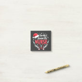 Sinters favoriete kerstverpleegster post-it® notes (Op bureau)