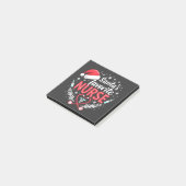 Sinters favoriete kerstverpleegster post-it® notes (Schuin)