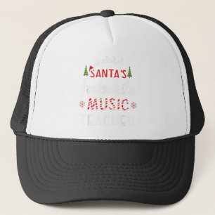 Sinters favoriete muziekleraar Kerstmis Trucker Pet