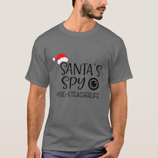Sinters favoriete predikleraar-leven-kerstzant voo t-shirt (Voorkant)