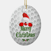 Sinters golfbal keramisch ornament (Rechts)