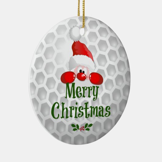 Sinters golfbal keramisch ornament (Rechts)