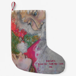 Sinters Lap Stocking Kleine Kerstsok