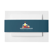 Sinters Little Helpers Invitation Belly Band Uitnodigingen Wikkel (Voorkant Voorbeeld)