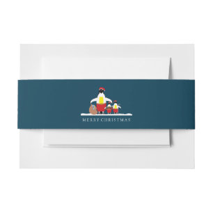 Sinters Little Helpers Invitation Belly Band Uitnodigingen Wikkel