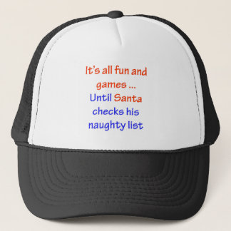 Sinters Naughty List Trucker Pet