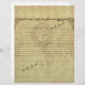 Sinters speciale briefhoofd van de Noordpool (Voorkant / Achterkant)