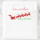 Sinterslee Rechthoekige Sticker (Tas)