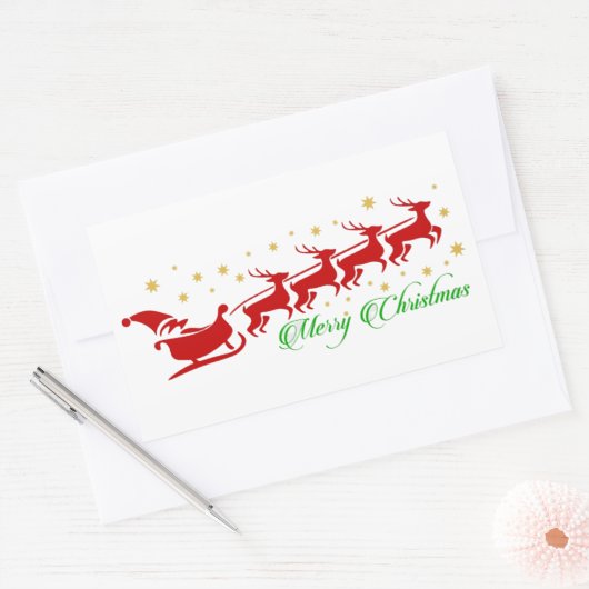 Sinterslee Rechthoekige Sticker (Envelop)