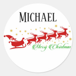 Sinterslee Ronde Sticker