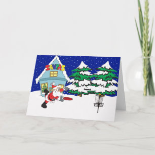 Sinterspelschijf Golf Feestdagen Kaart