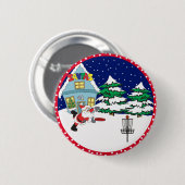 Sinterspelschijf Golf Ronde Button 5,7 Cm (Voorkant /achterkant)