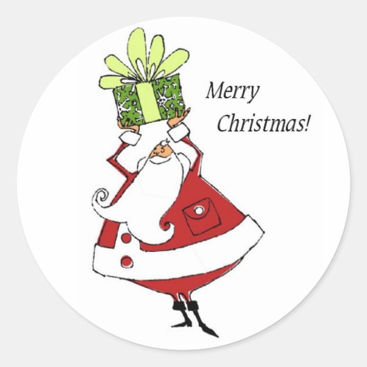 Sinterstickers Ronde Sticker (Voorkant)