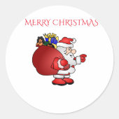 Sinterstickers. Ronde Sticker (Voorkant)