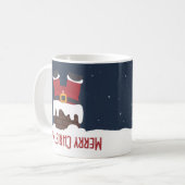 Sinterstuck in de schoorsteen koffiemok (Voorkant links)