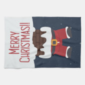 Sinterstuck in de schoorsteen theedoek (Horizontaal)