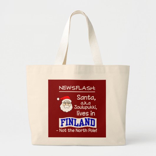 Sintertas Grote Tote Bag (Voorkant)