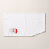 Sintertekenpatroonkeukenset voor kerstpatronen bad handdoek (Handdoek)