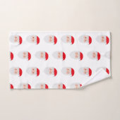 Sintertekenpatroonkeukenset voor kerstpatronen bad handdoek (Handdoek)