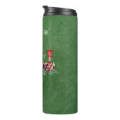 Sintertreinen met snoepsnoeren, groen thermosbeker (Geroteerd rechts)