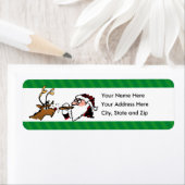 Sintervakantielabel Verlichtingsadres van Stogie Etiket (Insitu)