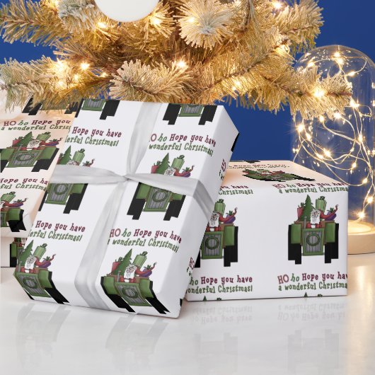 Sintervakantiepakket voor trekkers cadeaupapier (Feestdagen)