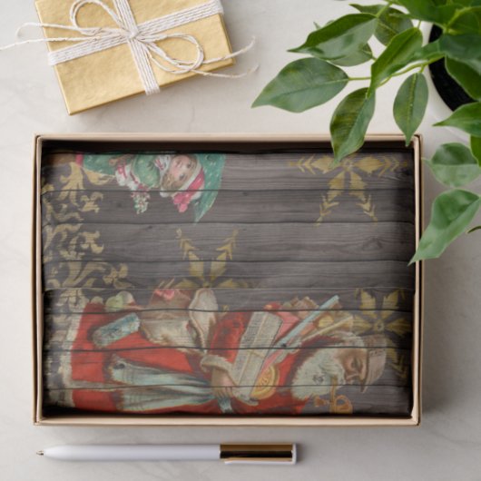 Sintervaldecoupatie voor kerstkerstbomen tissuepapier (Geschenk)