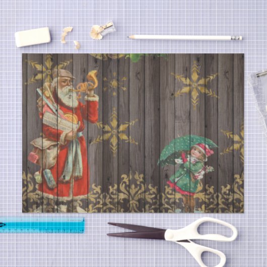 Sintervaldecoupatie voor kerstkerstbomen tissuepapier (Craft)