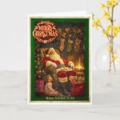 Sintervriendje Kaart (Gele Bloem)