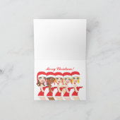 Sintervrouwendans Feestdagen Kaart (Binnen)