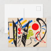 Sinthesi Stencil, 1935 by Wassily Kandinsky Briefkaart (Voorkant / Achterkant)